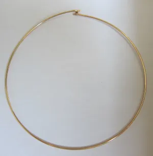 14k Yellow Gold Classic Choker