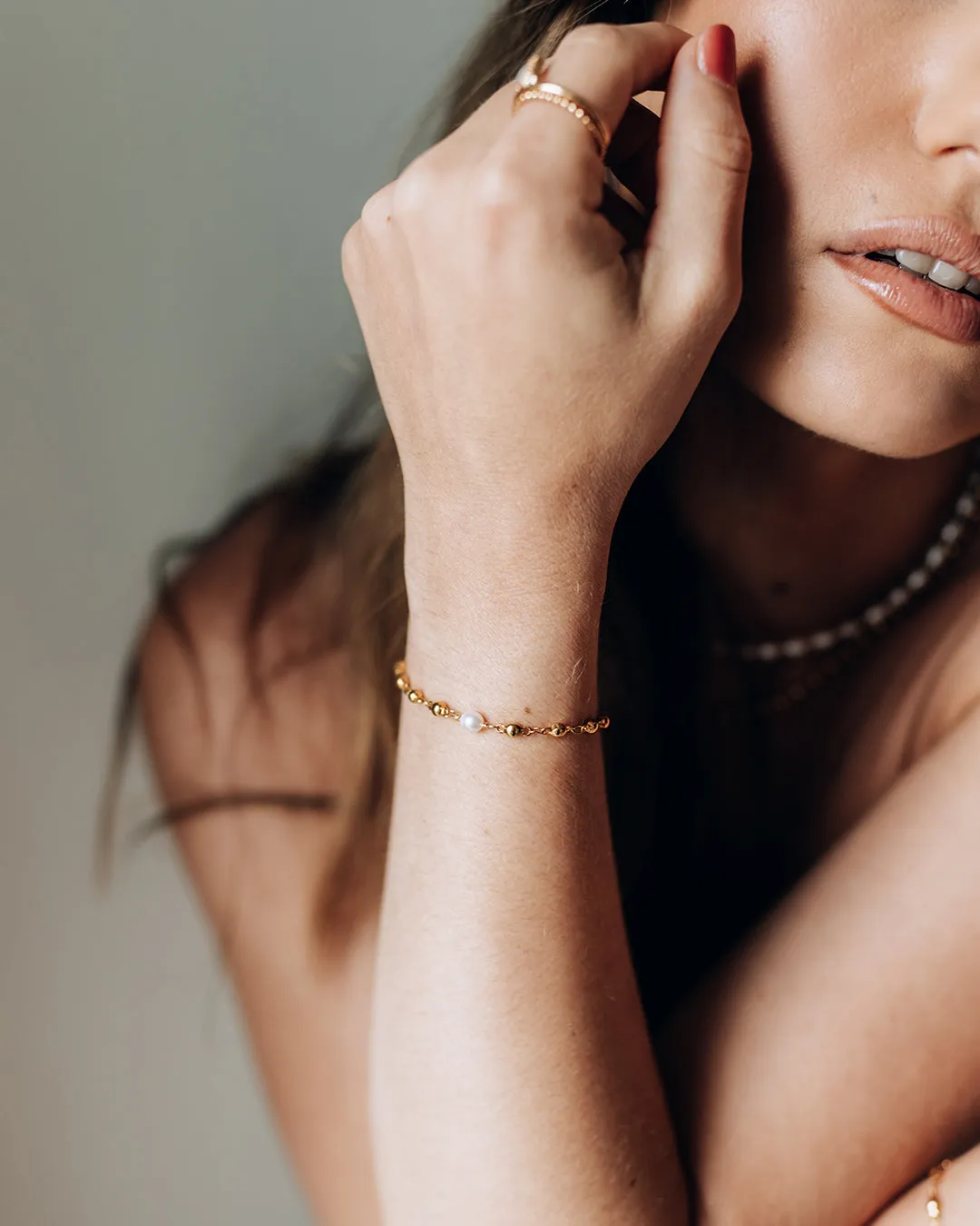 Alive Gold Bracelet