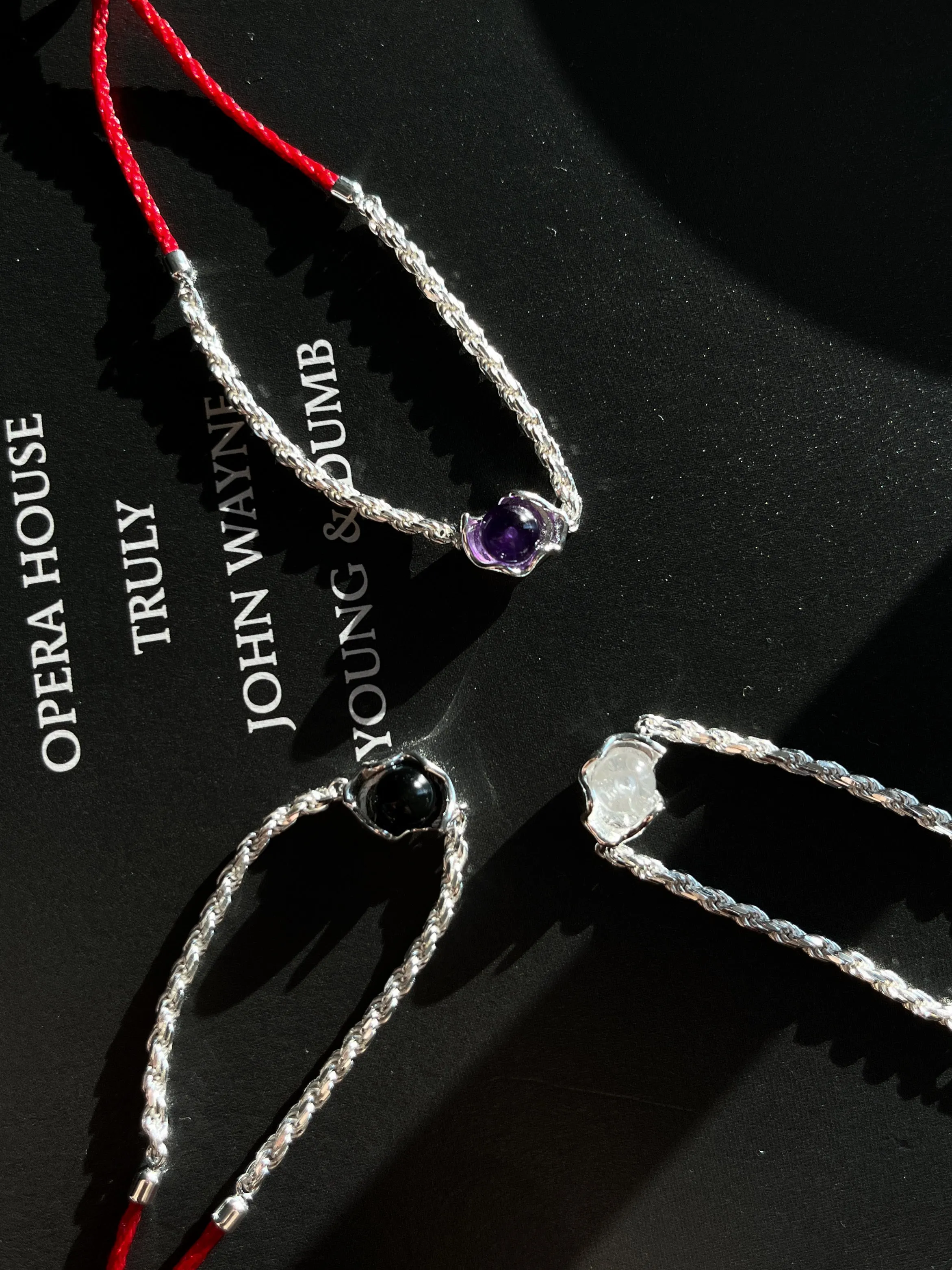 Amethyst ( wisdom) Redline Bracelet