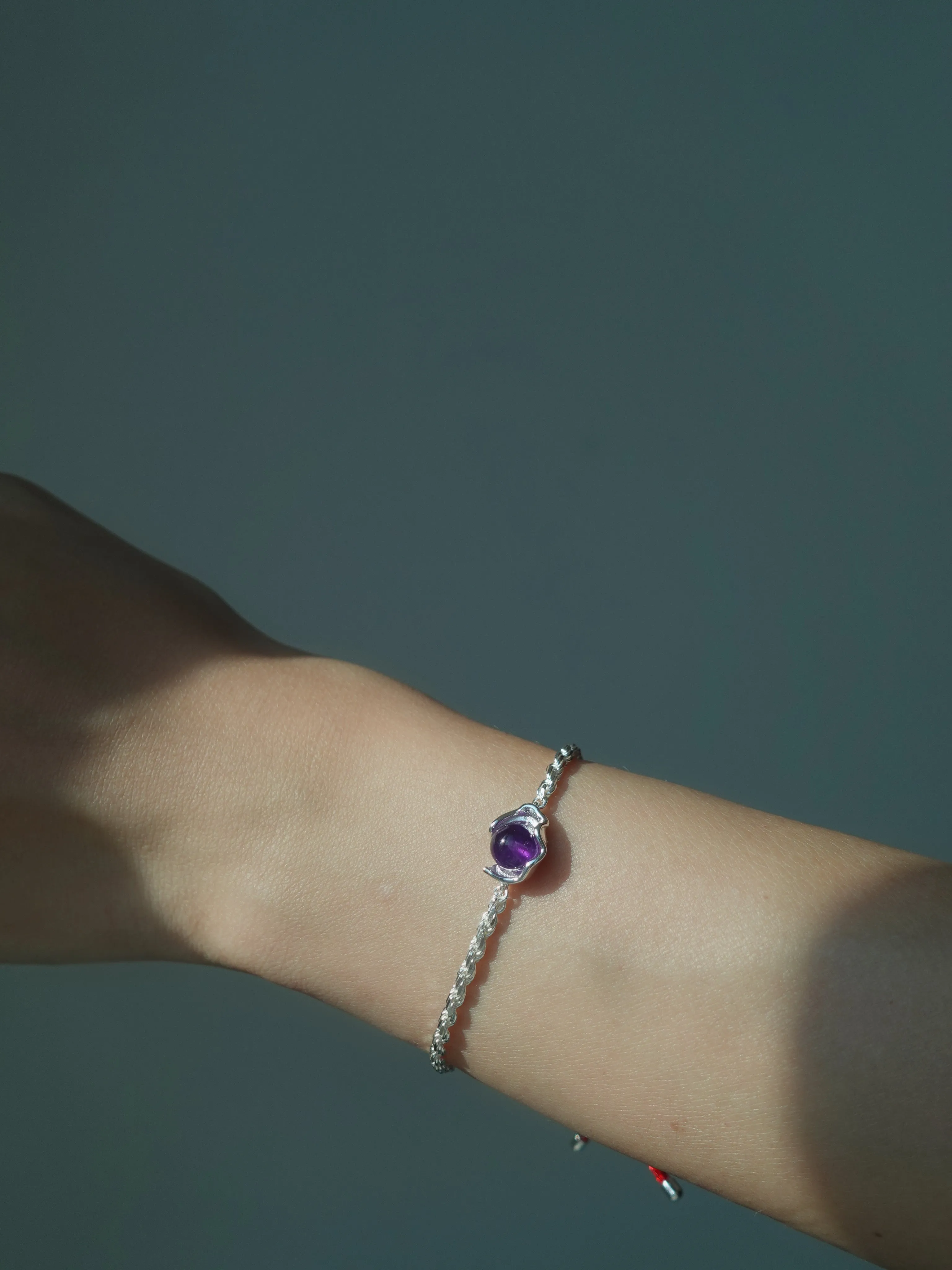 Amethyst ( wisdom) Redline Bracelet