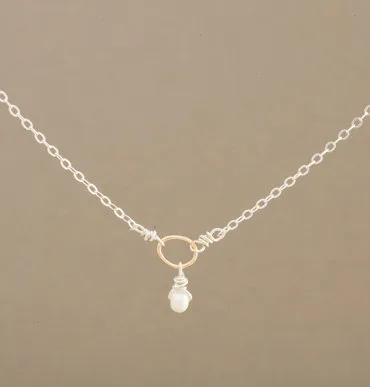 Armitage One Link Necklace with Pearl