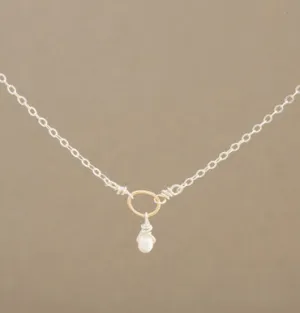 Armitage One Link Necklace with Pearl