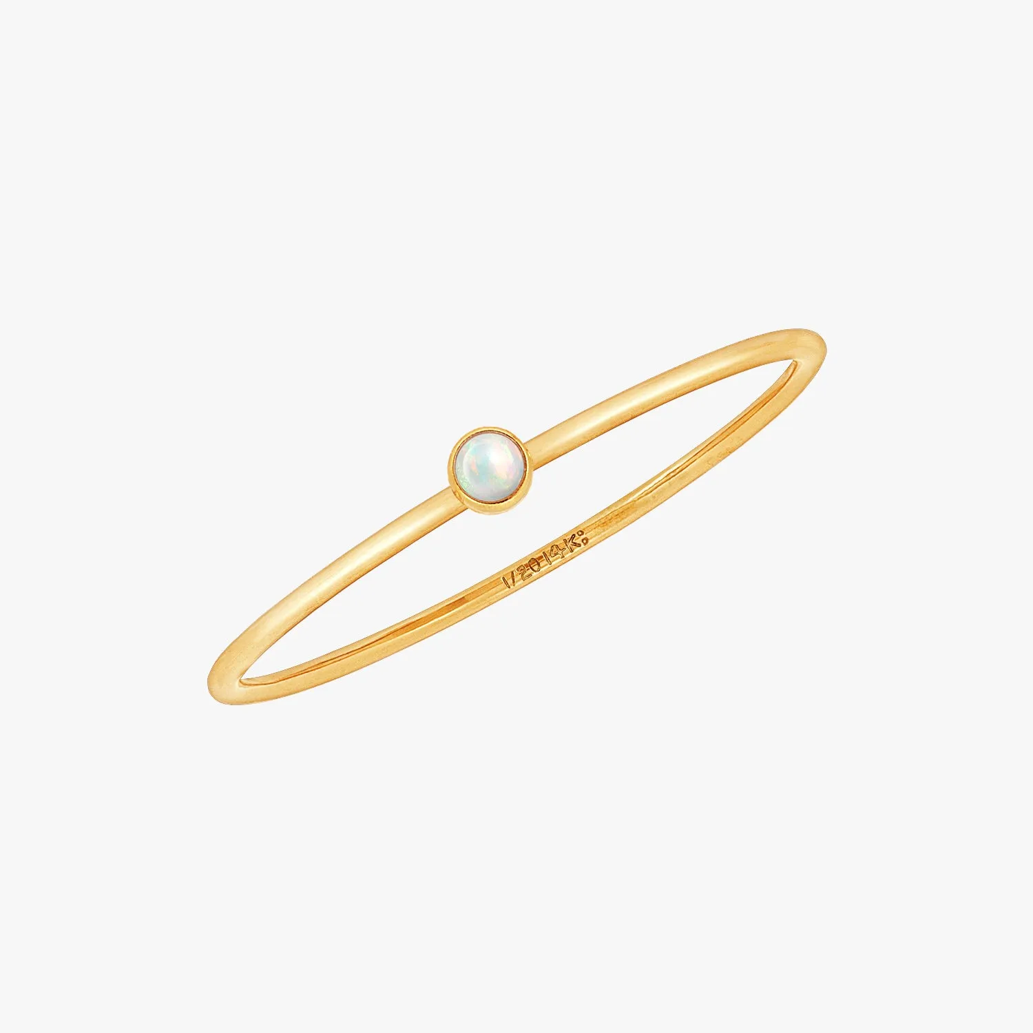 Baby Opal Ring Gold