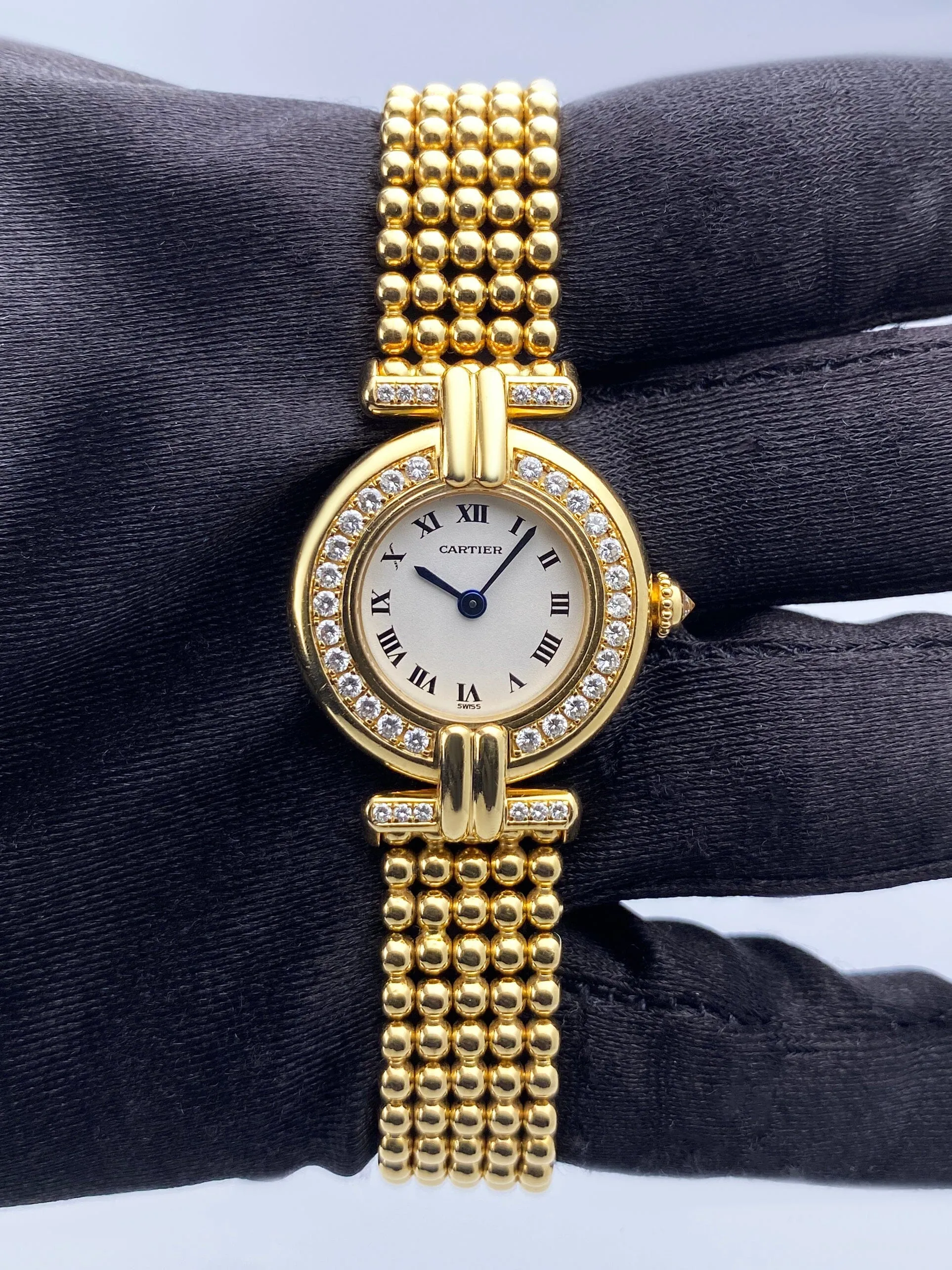 Cartier COLISÉE WB1017A8 Diamond Ladies Watch Box Papers