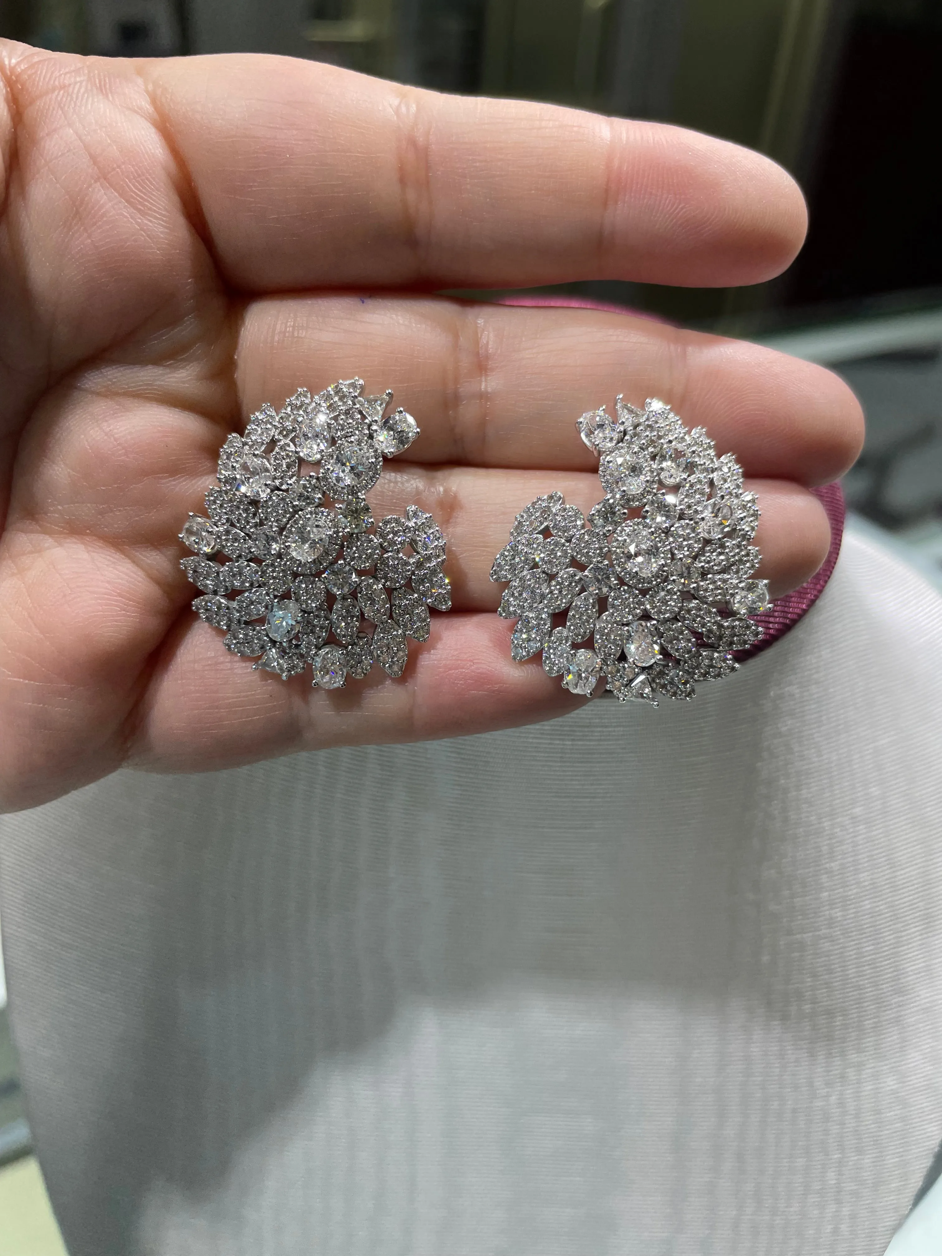 Custom Diamond Earrings