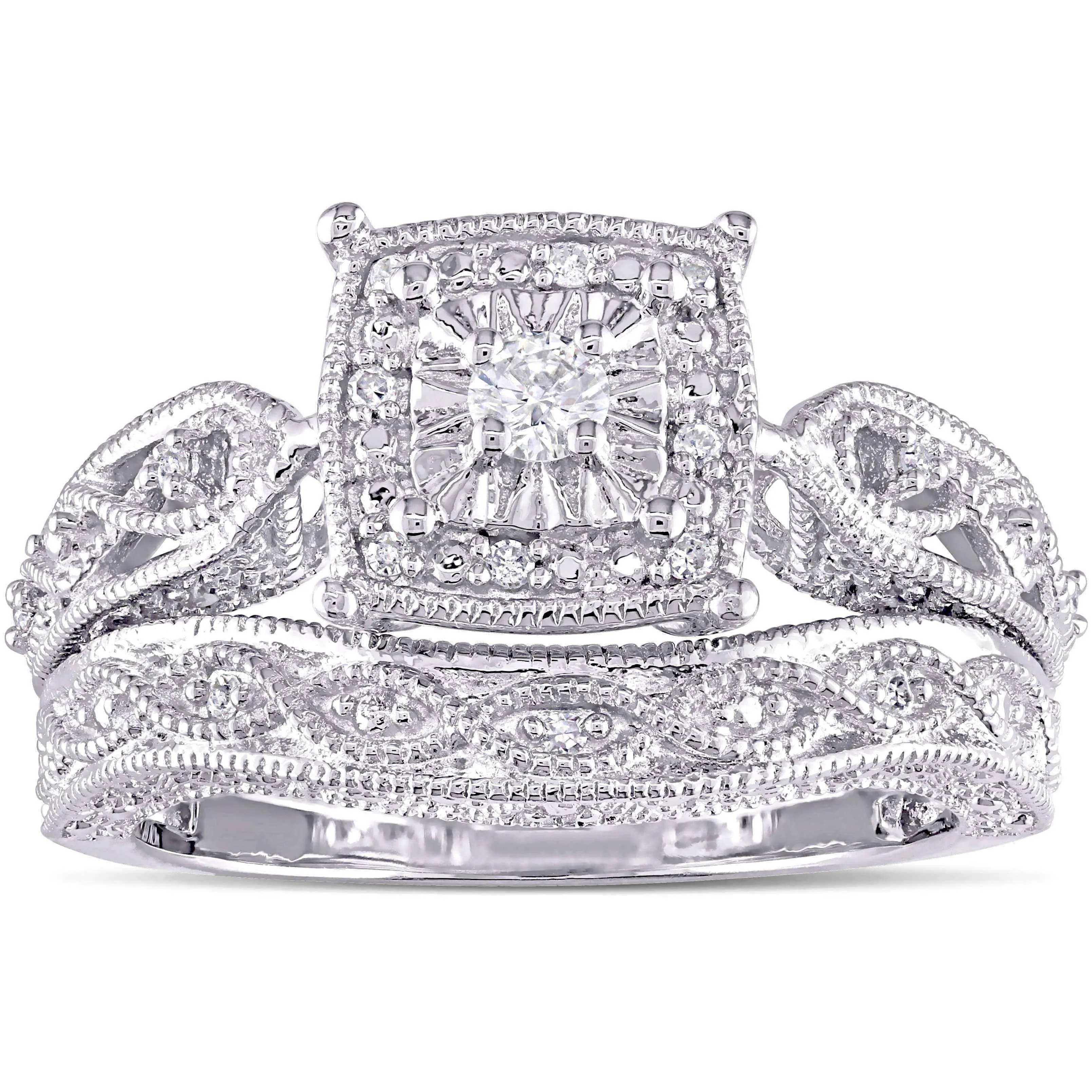 Diamond Engagement Ring Set