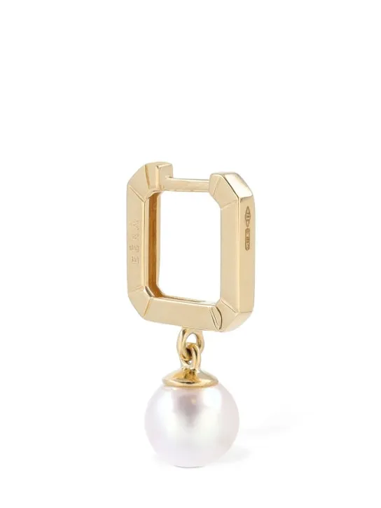 EÉRA   18kt Mini pearl mono earring 