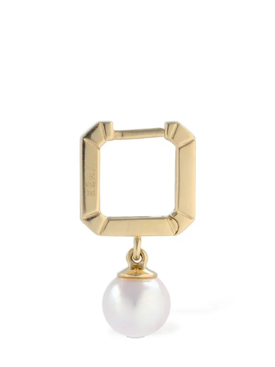 EÉRA   18kt Mini pearl mono earring 