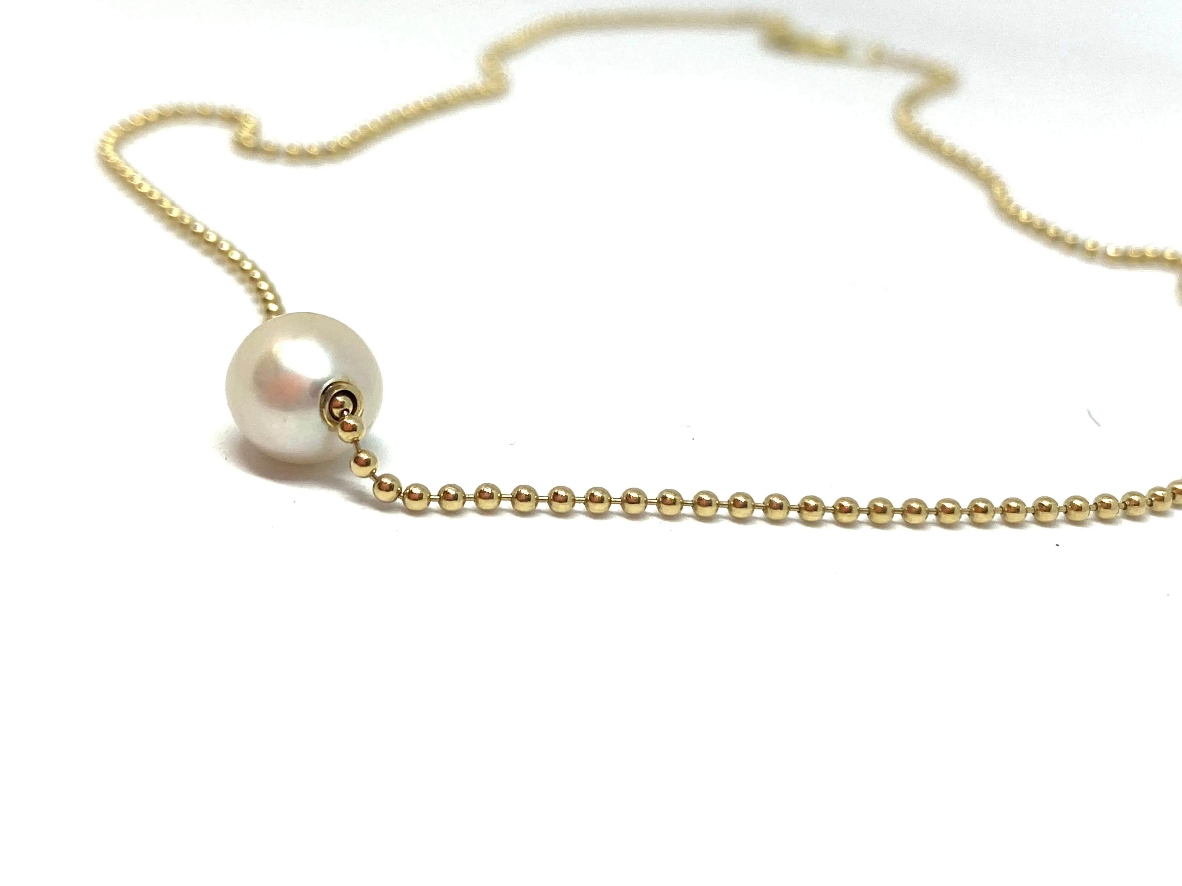 Gabrielle Sanchez Single Japanese Akoya Pearl Necklace