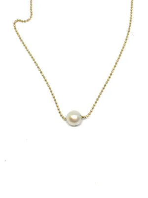 Gabrielle Sanchez Single Japanese Akoya Pearl Necklace