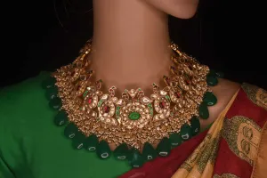 Kundan Necklace With Earrings By Asp Fashion Jewellery