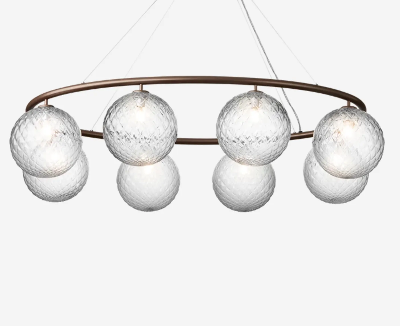 Miira 8 Oval Chandelier