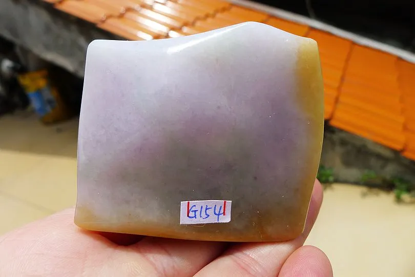 Natural Jade Rough Jadeite Raw (150g,5.6X4.9X3.6cm)