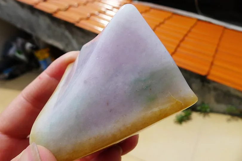 Natural Jade Rough Jadeite Raw (150g,5.6X4.9X3.6cm)