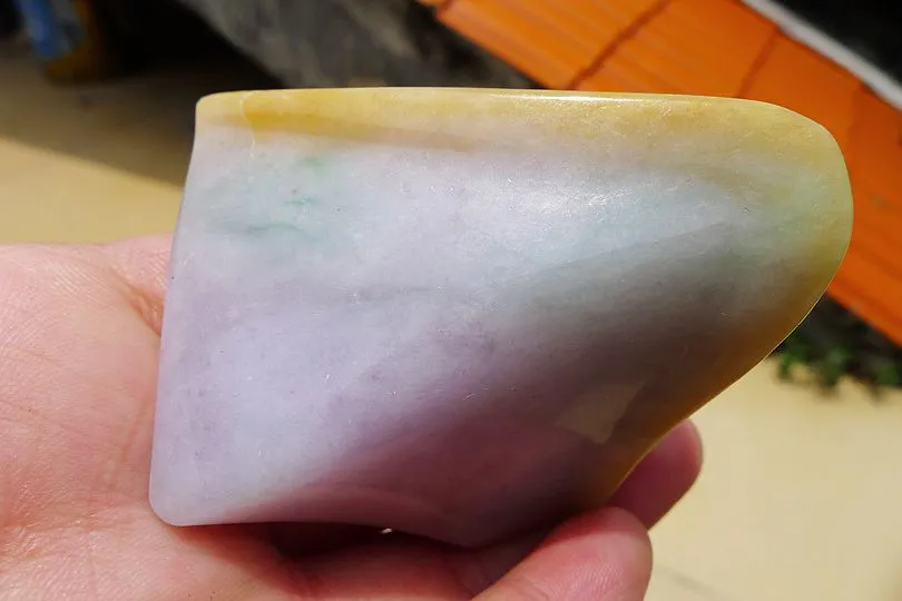 Natural Jade Rough Jadeite Raw (150g,5.6X4.9X3.6cm)