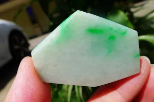 Natural Jade Rough Jadeite Raw (27g,4.3X3.2X1cm)