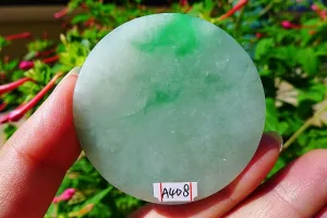 Natural Jade Rough Jadeite Raw (58g,5.3X0.75cm)