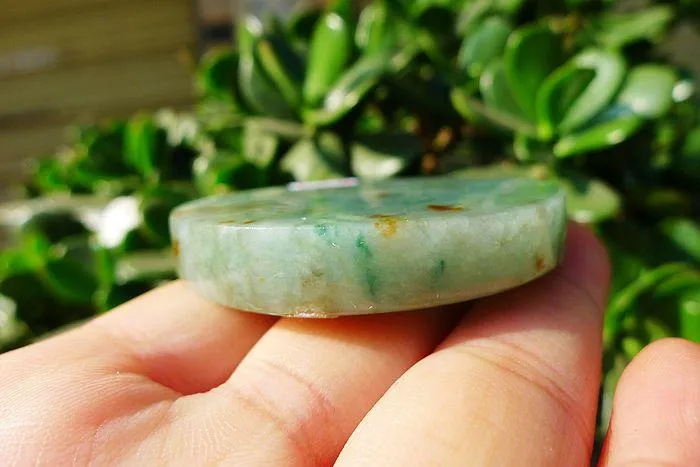 Natural Jade Rough Jadeite Raw (63g,5.2X0.9cm)