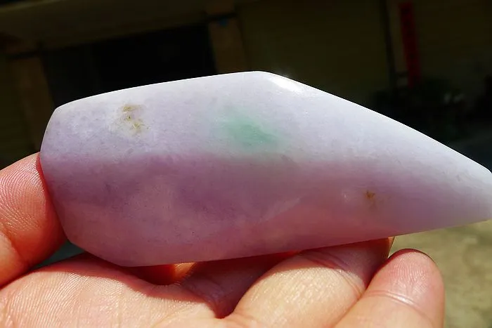 Natural Jade Rough Jadeite Raw (94g,9.2X3.65X1.25cm)