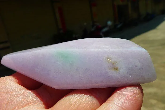 Natural Jade Rough Jadeite Raw (94g,9.2X3.65X1.25cm)