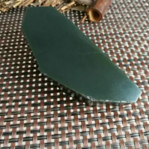 Natural Kunlun Jade Rough Nephrite Raw (139g,9X3.5X2.5cm)