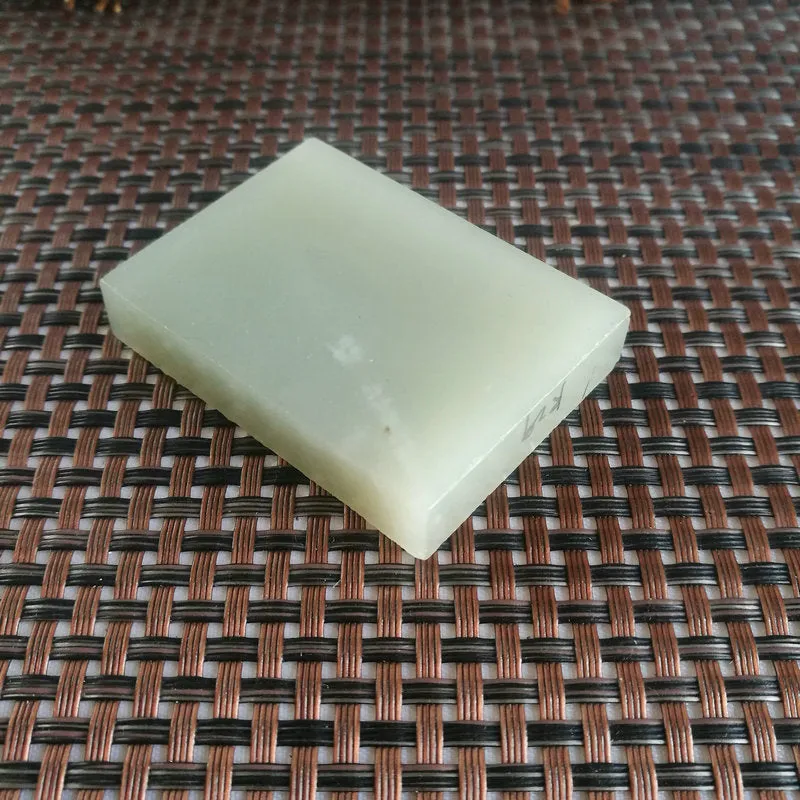 Natural Kunlun Jade Rough Nephrite Raw (60g,5.3X3.8X1cm)