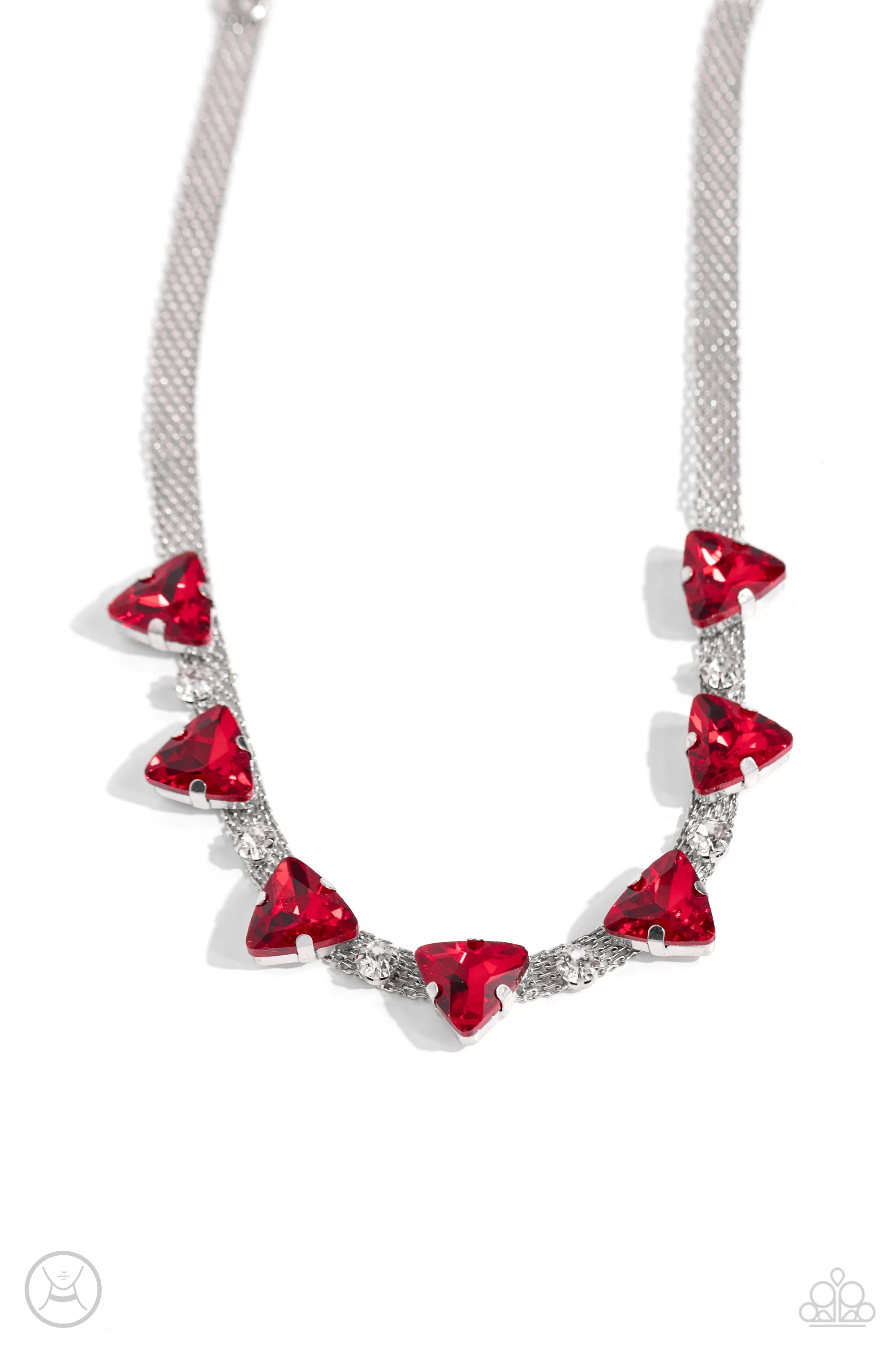 Necklaces Strands of Sass - Red