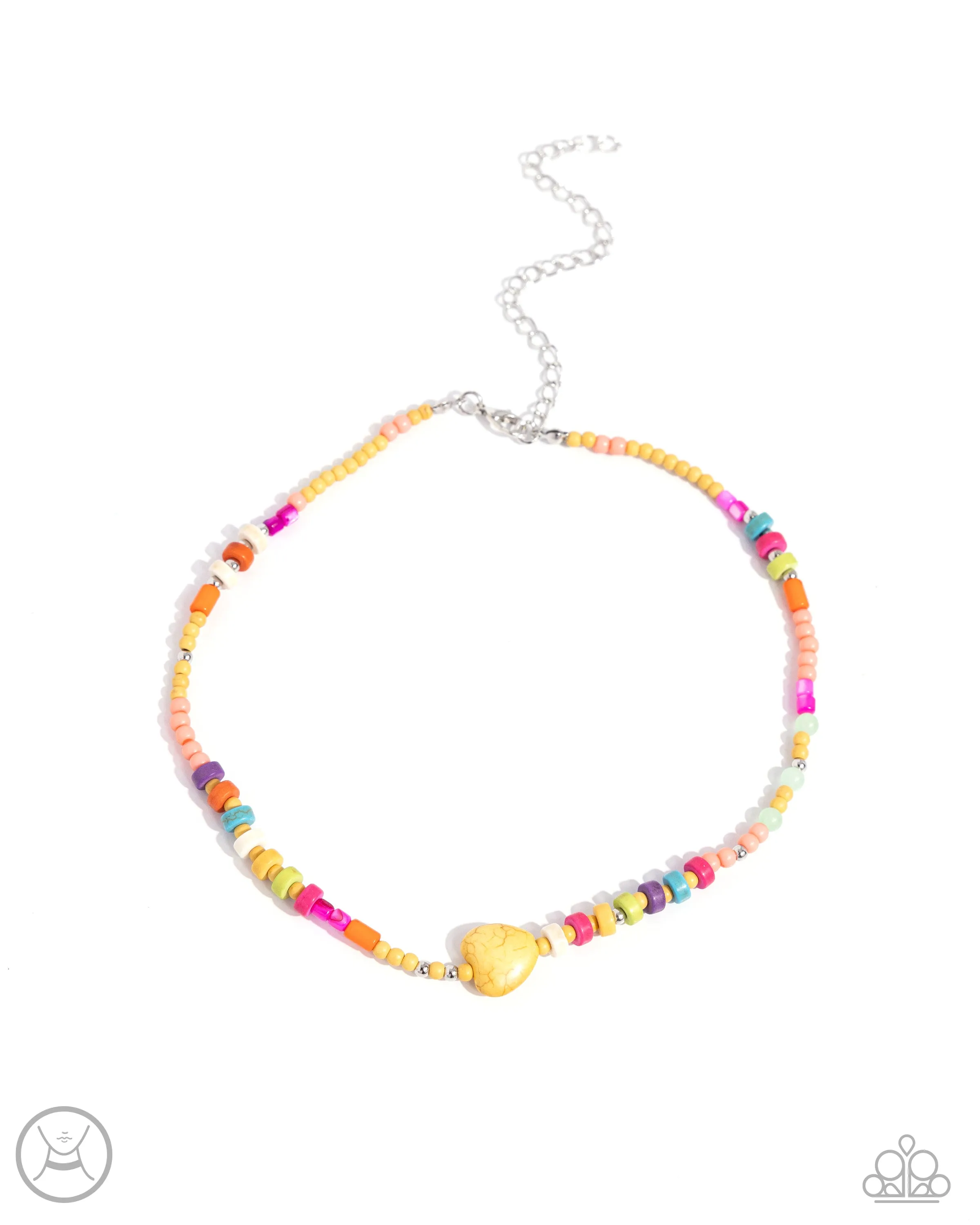 Necklaces Y2K Energy - Yellow