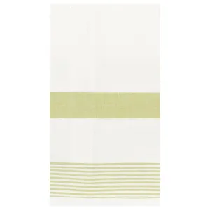 Peridot & White Kitchen Towel