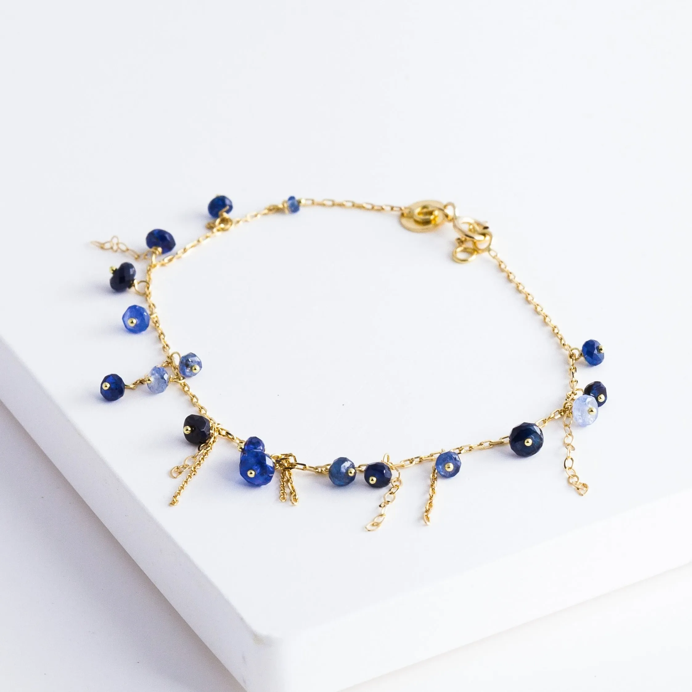 Pogo punk sapphire bracelet