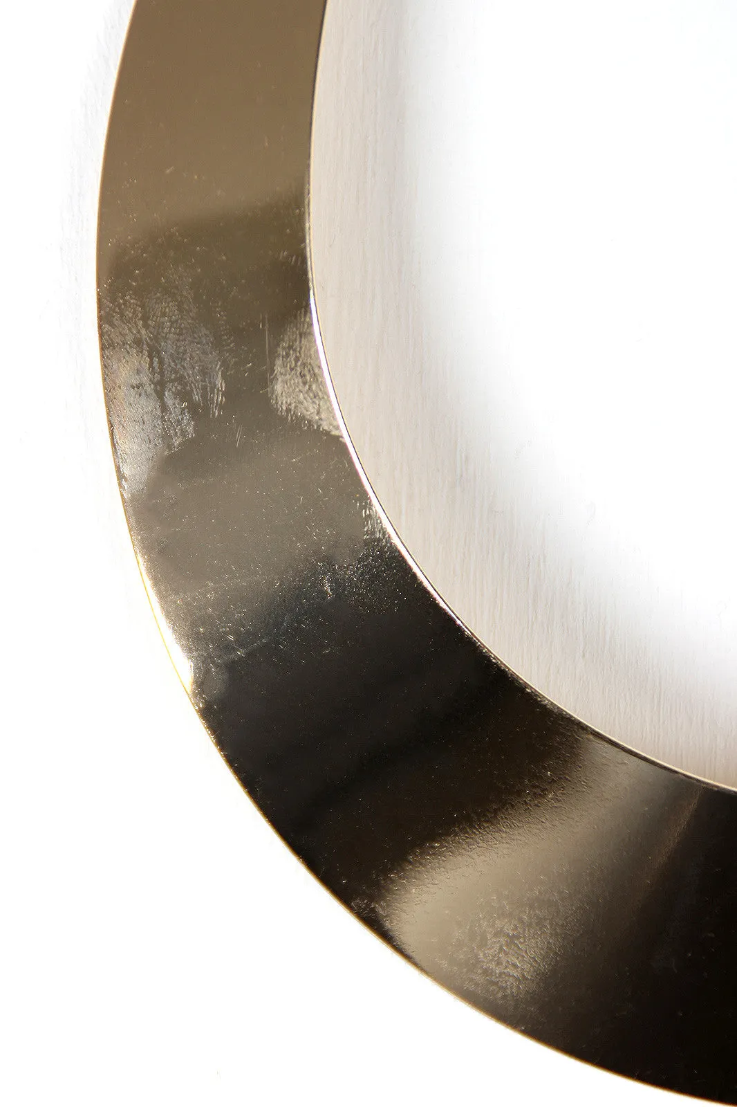 Polished Metal Cuff Choker