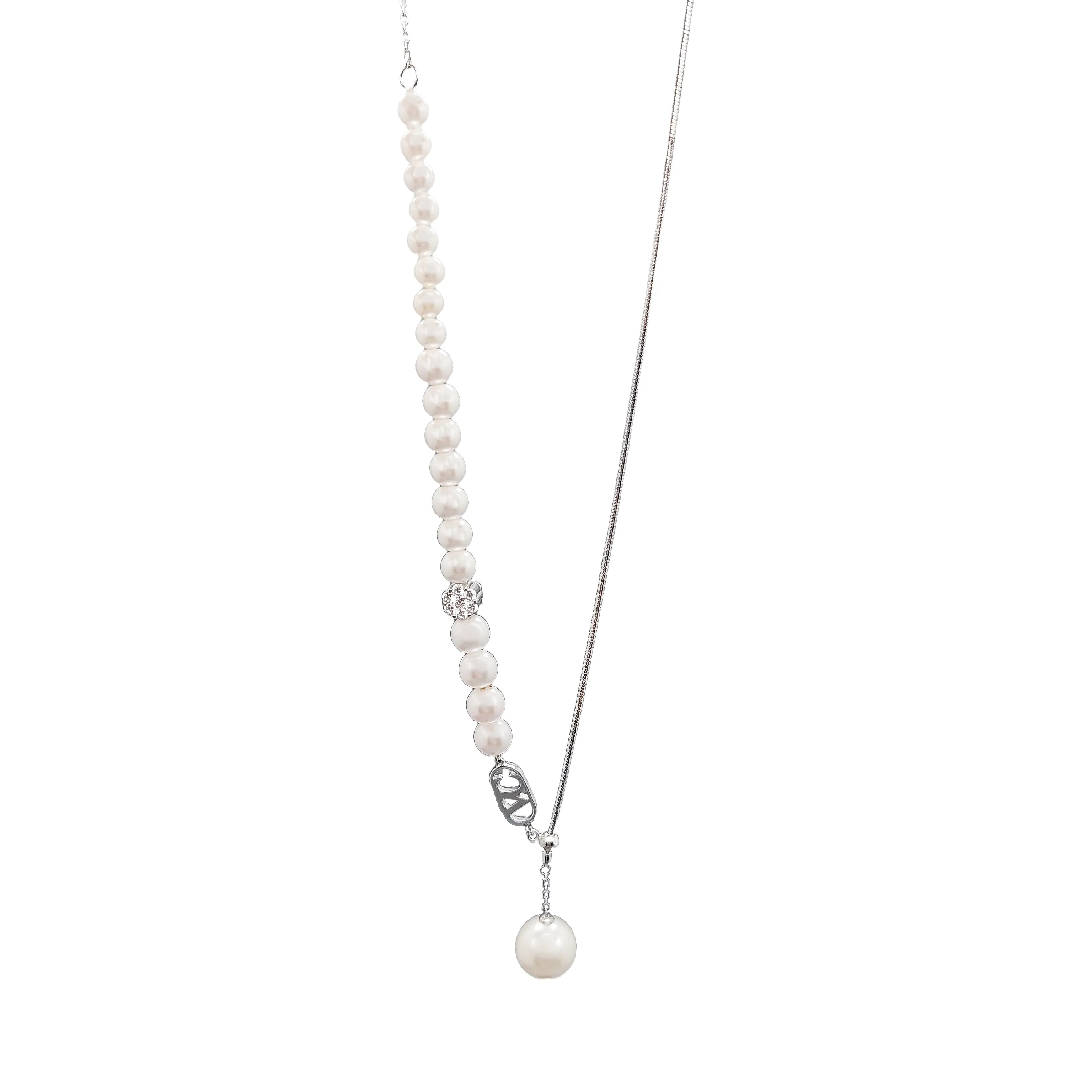 Serenity of Pearl Necklace