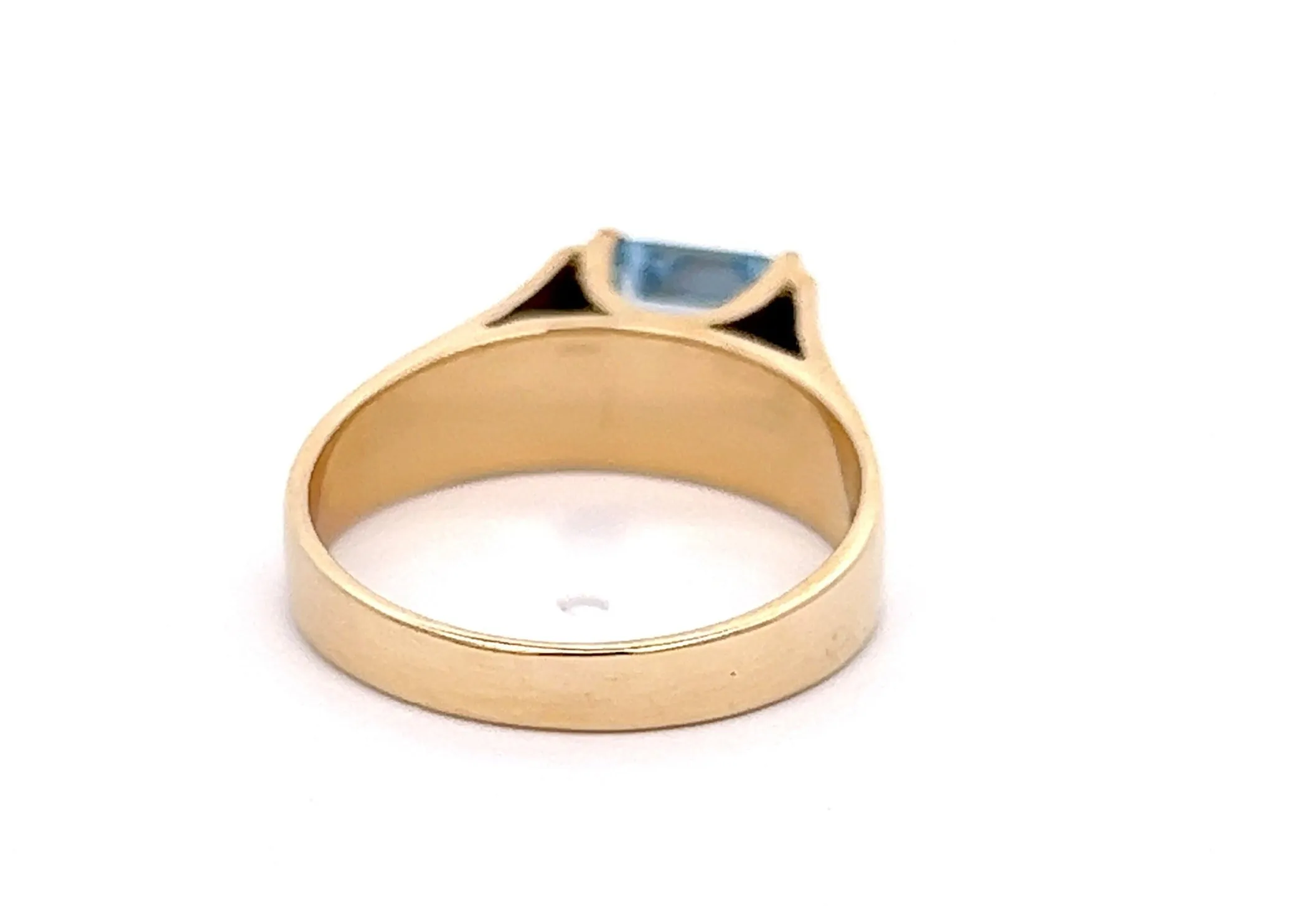 Spinel Yellow Gold Handmade Ring