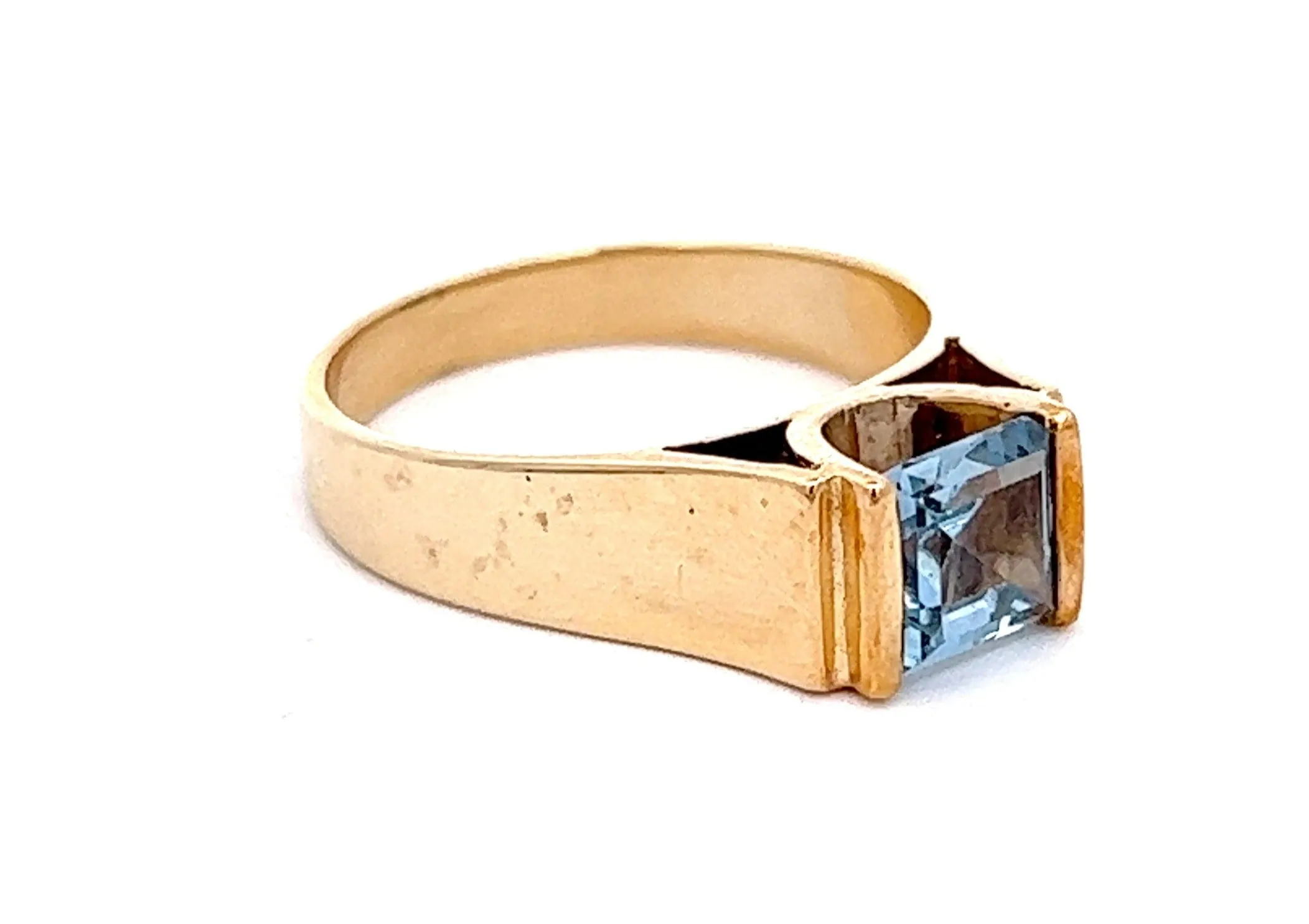 Spinel Yellow Gold Handmade Ring