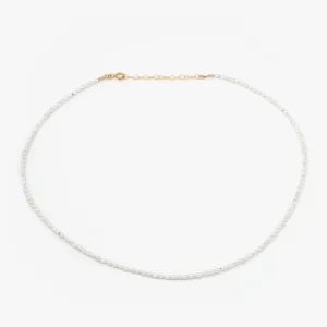 Tiny Freshwater Seed Pearl Necklace