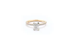 Verragio 1.30 ctw Radiant Cut Diamond Engagement Ring GIA