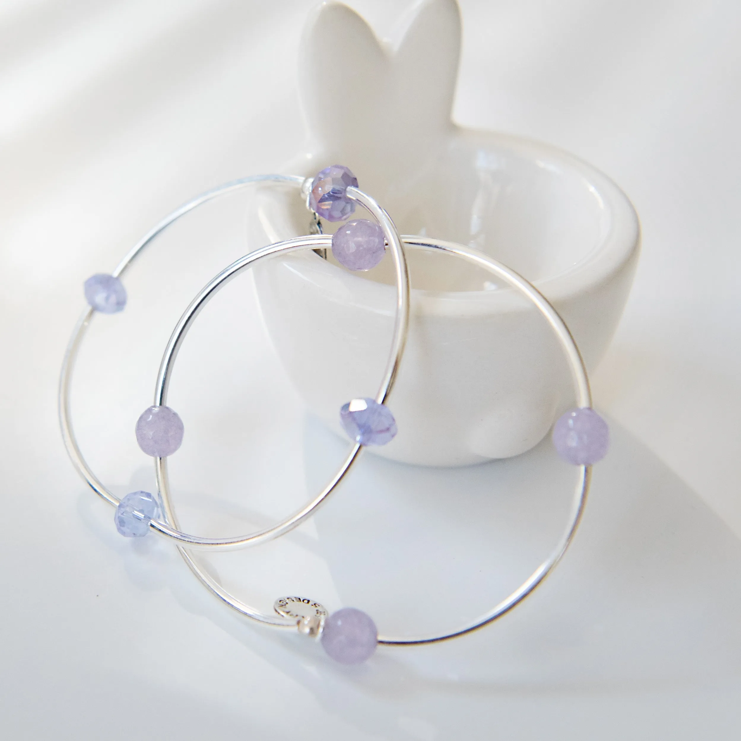 Wish - Bracelet | Lt Amethyst - Crystal | Inspiration