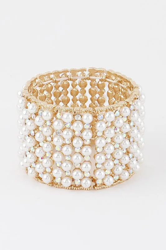 Yasmine Pearl bracelet